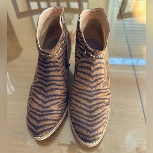 Boutique by Corky’s Animal Print Bootie - Size 6